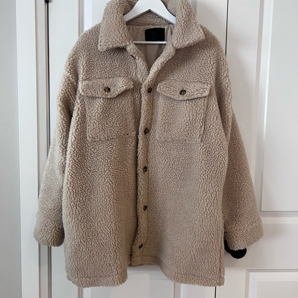 Oak and Fort Teddy Jacket